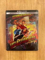 [全新未開-冇中字] Last Action Hero 藍光碟4K鐵盒特別版 Steelbook 4K UHD Blu ray Blu Blue Ray Arnold Schwarzenegger 阿諾·阿洛伊斯·舒華辛力加