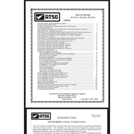 MITSUBISHI/PROTON/HYUNDAI AUTOMATIC TRANSSMISION REPAIR BOOK FOR MODEL F4A41,F4A42,F4A51