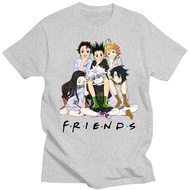 Hunter X Hunter Demon Slayer friendas เสื้อ  เก๋ๆ เสื้อผ้าแฟชั่น ชาย แขนสั้น เสื้อยืดคอกลม หญิง เสื้อยืดสตรีทS-5XL เสื้อยืดผ้าฝ้ายฤดูร้อน