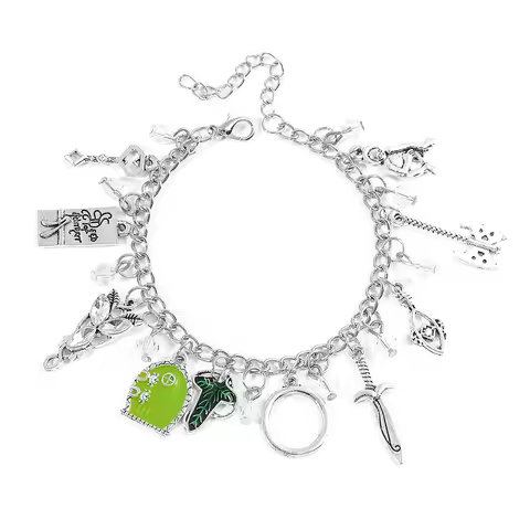 Elven Leaf Arwen Evenstar Frodo Feet Axe Sword Bow Wizard Fairy Door Metal Bracelet & Bangles For Wo