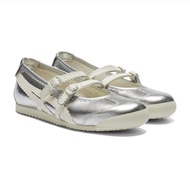 Original tiger shoes in stock MEXICO 66 TGRS silver womens ballet style fashionable comfortable brea