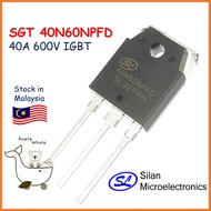 40N60NPFD 40N60N SGT40N60NPFD 40N60FD1 SGT40N60FD1 600V 40A IGBT TO-3P