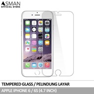 Asman Premium Tempered Glass 9H Iphone 6/6s Screen Protector Full Glue Anti Gores Pelindung Layar Iphone 6 - Bening