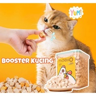 Booster Kucing High Protien Dried Freeze Pet Cat Dog Treats Snacks Food Makanan Ayam Kering Kucing B