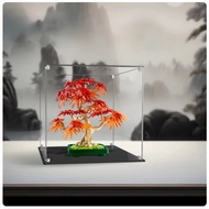 Transparent Acrylic Display Box For Lego 10348 Hongfeng Bonsai Flower Planting Series Display Case D