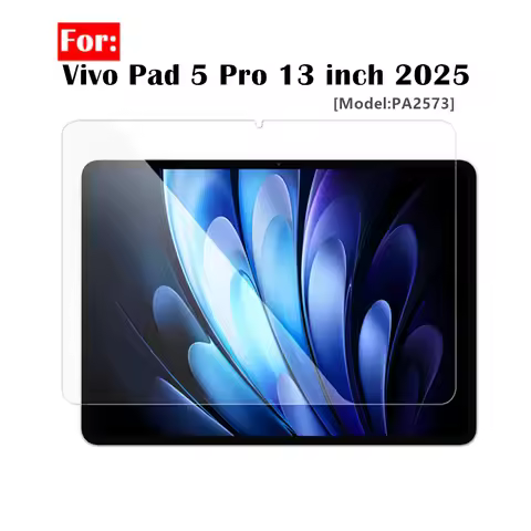 2PCS Tempered Glass Film For Vivo Pad 5 Pro 2025 PA2573 13"HD Anti Scratch Screen Protector for VIVO