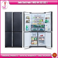 SHARP SJ-IF85PM-DS Kulkas 4 Pintu J-tech Inverter 590 Liter Hybrid