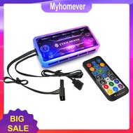 RGB Fan Controller 12cm Remote Control Computer Case 12V PC Cooling Chassis Fans