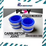 PLAY 35MM 40MM SILICON JOINT UNIVERSAL CARBURETOR JOINT INTAKE PIPE JOINT