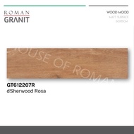Roman Granit dSherwood Rosa 60x15 GT612207R / Lantai Motif Kayu / KW2