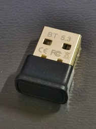 藍牙適配器 / 藍牙接收器 藍牙發射器 (用於電腦 ) USB Bluetooth Adapter Adaptor 5.3 for Windows Dongle Receiver &amp; transmitter Bluetooth Headphones 藍牙耳機 藍芽
