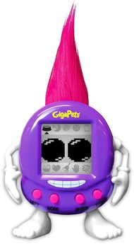 Giga Pets Trolls Virtual Pet Electronic Toy (Purple) | Keep Your Troll Happy! | Transformed Nostalgi