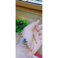 Adult Bracelet Basic Low Grade Light Gold Weight 8.5gram