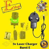 Laser Battery & Laser Charger 5v Burst E Shop 1111-CG  /  1111-BT