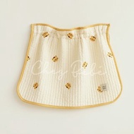 韓國Chezbebe 奶黃小虎刺繡汽車遮陽簾