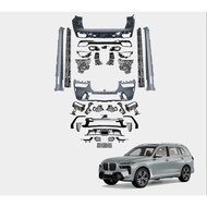 BMW G07 X7 2023 LCI convert M60i bodykit body kit front side rear bumper skirt lip diffuser grill gr