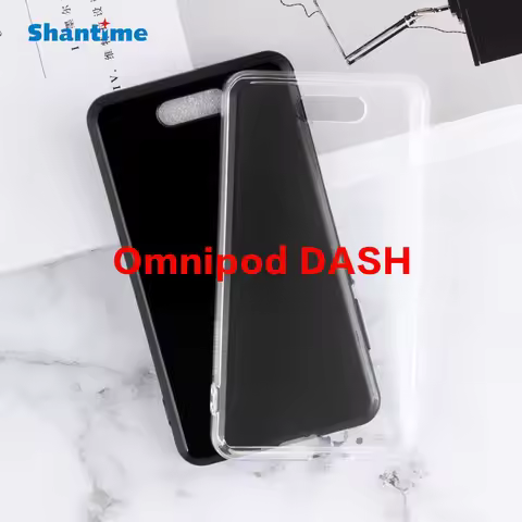 For Omnipod DASH Gel Pudding Silicone Phone Protective Back Shell Soft TPU Case