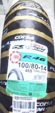 Ban Corsa R46 100/80 Ring 14 Soft Compound Tubeless
