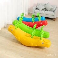 HY-# Factory Wholesale Crocodile Seesaw Kindergarten the Hokey Pokey Children Multi-Person Rocking Horse Plastic Seesaw