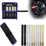 Tyafzzn Tyre Mounting Aid, 10-Piece Mounting Aid Car Tyres, Wheel Mounting Aid Set, 2 Pieces M15 x 1