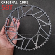 For sale! ORIGINAL NEW.. LITEPRO Chainring 58T BCD130 Black Chaining BCD130 58T