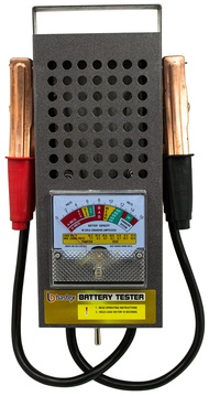 Bastex BT-100 6V/12 100 Amp Battery Load Tester with Heavy Duty Insulated Copper Clips and Carrying