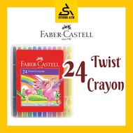 FABER CASTELL Crayon TwistFABER CASTELL 24 Colors