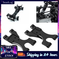 Seashorehouse Qiilu High Performance 2Set RC Steering Swing Rear Lower Arm Aluminum for 3Racing D5 1