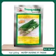 Trang Nong Luffa Seeds 10g, Long Fruit Luffa Seeds, Fragrant Luffa Seeds are easy to grow