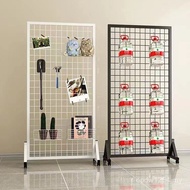 Grid Kindergarten Painting Exhibition Works Studio Jewelry Display Stand Barbed Wire Shelf Shelf Mob