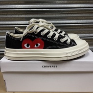 Converse x CDG play Black Shoes Men and women