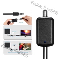 Elaine_liew666 TV Signal Amplifier Booster Digital HD for Cable TV Fox Antenna HD Channel 25DB