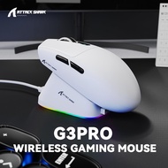 ATTACK SHARK G3 Pro 3 2.4G//USB-C PAW3311 25000DPI Tetikus Permainan Tanpa Wayar G3 Pro ATTACK SHARK