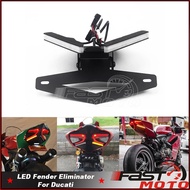 Motorcycle Rear Tail Light LED Turn Signal License Bracket For DUCATI 899 959 1199 1299 Panigale Tai