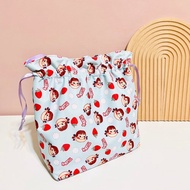 牛奶妹束口包  肩背包/側背包/帆布包