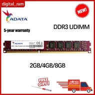 ADATA DDR3 RAM DDR3L 4GB 8GB Ddr3 1066mhz 1333mhz 1600mhz 1.5v  SODIMM Ram 1.35V Laptop Notebook Mem