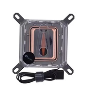 HOT Bykski CPU Water Block for INTEL LGA1700/1800/115X/ AMD Ryzen 9 AM5 AM4 0.08mm Microchannel Wate
