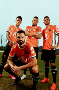 VOLT เสื้อแข่ง เหย้า พีที ประจวบ เอฟซี สีส้ม PT PRACHUAP HOME ORANGE JERSEYS 2024/25