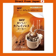 [Direct from Japan]‎O・I・S・I Decaffeinated UCC Delicious Decaffeinated Coffee One Drip Coffee 16 Cups x 6 pieces