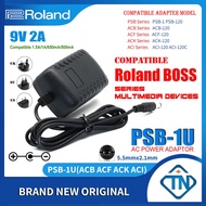 9V 2A AC DC Adapter PSB-1U for Roland VE-20 VE-7000 QD Floppy Emulator Gotek Channel Edit Controller