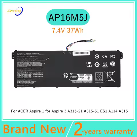 AP16M5J Laptop battery For Acer Aspire 1 A114-31 3 A314-31 A315-21 A315-51 5 A515-51 ES1-523 Series 