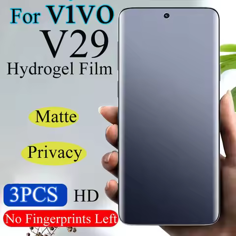 For VIVO V29 Matte Screen Protector For VIVO V29 Lite Privacy Hydrogel Film V29e V29Lite Soft HD Ful