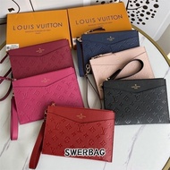 With Passport Zipper Women's Wallet Lv Clutch