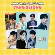 SEJONGYANG UNOFFICIAL PHOTOCARD/ KOREAN DRAMA ACTOR/ KOREAN AKTOR PHOTOCARD/ KOREAN ACTRIS