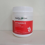 Healthy Care Vitamin E 500 IU 200 Capsules