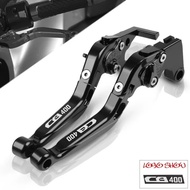 CB 400 Motorcycle Accessories adjustable Folding Extendable Brake Clutch Levers For Honda CB 400 CB4