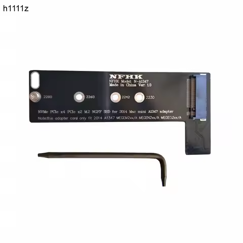 A1347 64GB 128GB 256GB 512GB 1TB NVMe M.2 NGFF PCIe SSD for Late 2014 Mac Mini MEGEN2 MEGEM2 MEGEQ2 