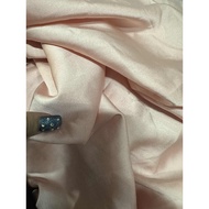 Pastel pink satin silk /1 m ️ ️