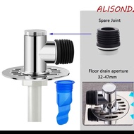 ALISONDZ Drain Cover, Drain Deodorant Floor Drain Joint, Anti-Overflow Floor Drain Adapter Bathroom