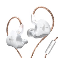 KZ EDX 1DD HIFI In Ear Earphone with Mic Headphones In Ear Noise Cancelling Earphone